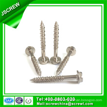M10*38 Stainless Steel Hexagon Washer Self Tapping Screw